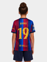 ROONY | UCL Junior's home jersey 26/27 FC Barcelona - Player Edition