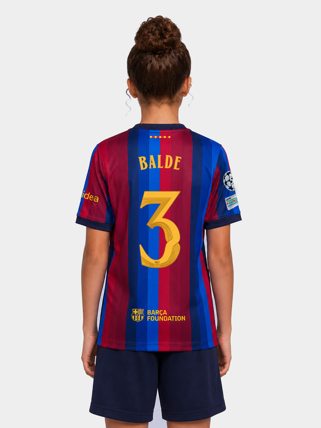 BALDE | UCL Junior's home jersey 26/27 FC Barcelona - Player Edition
