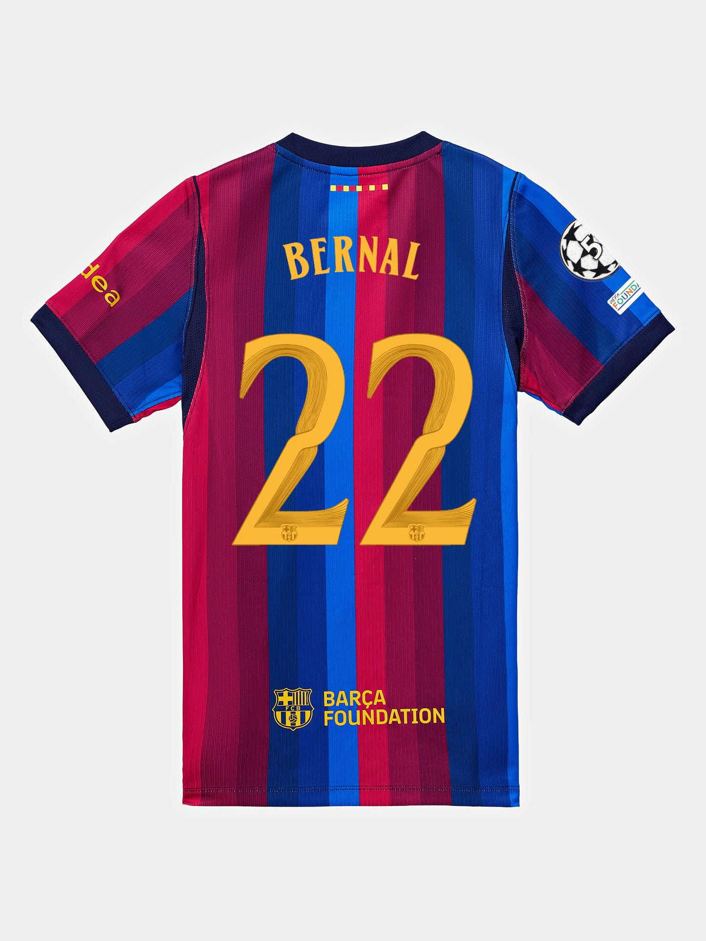 MARC BERNAL | UCL Junior's home jersey 26/27 FC Barcelona