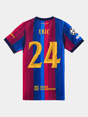 ERIC GARCIA | UCL Maillot junior domicile 26/27 FC Barcelona