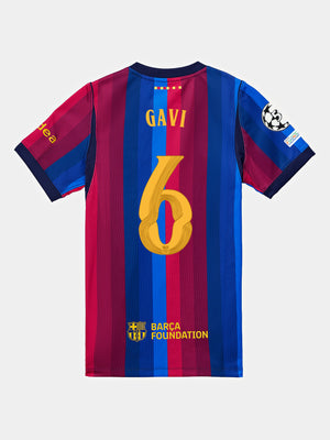 GAVI | UCL Junior's home jersey 26/27 FC Barcelona