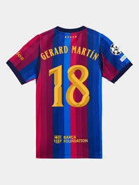 GERARD MARTIN | UCL Junior's home jersey 26/27 FC Barcelona