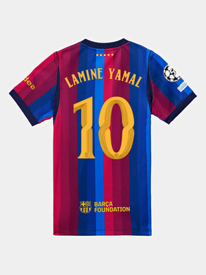 LAMINE YAMAL | UCL Junior's home jersey 26/27 FC Barcelona