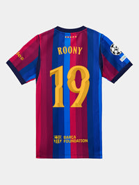 ROONY | UCL Junior's home jersey 26/27 FC Barcelona