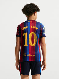 LAMINE YAMAL | UCL 주니어 홈 유니폼 26/27 FC Barcelona - 플레이어 에디션