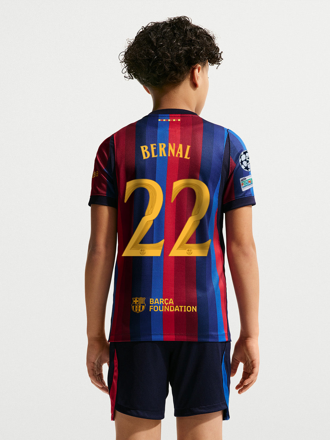 MARC BERNAL | UCL Junior's home jersey 26/27 FC Barcelona - Player Edition