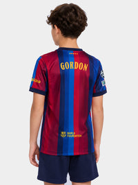 GORDON | UCL Junior's home jersey 26/27 FC Barcelona - Player Edition