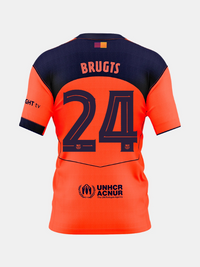 BRUGTS | Conjunto Niño/a Pequeño/a tercera equipación 25/26 T90 FC Barcelona