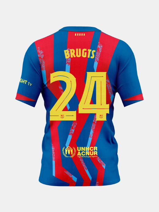 BRUGTS |Conjunto cuarta equipación 25/26 FC Barcelona - Niño/a Pequeño/a