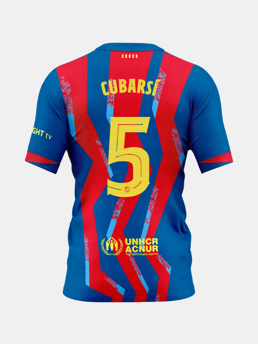 CUBARSÍ |Conjunto cuarta equipación 25/26 FC Barcelona - Niño/a Pequeño/a