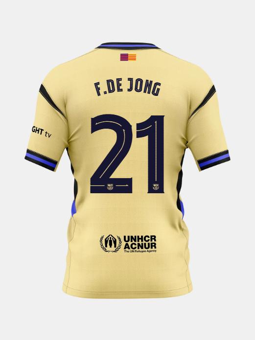 F. DE JONG | Conjunto Niño/a Pequeño/a segunda equipación 25/26 FC Barcelona x Kobe Bryant