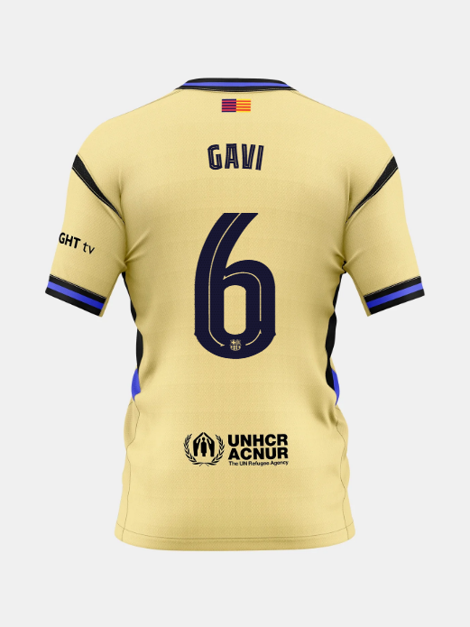 GAVI | Younger kids away kit 25/26 FC Barcelona x Kobe Bryant