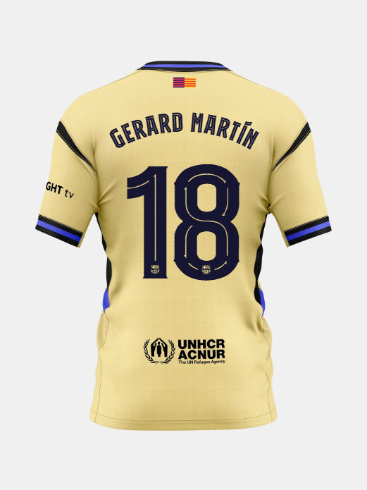GERARD MARTIN | Younger kids away kit 25/26 FC Barcelona x Kobe Bryant