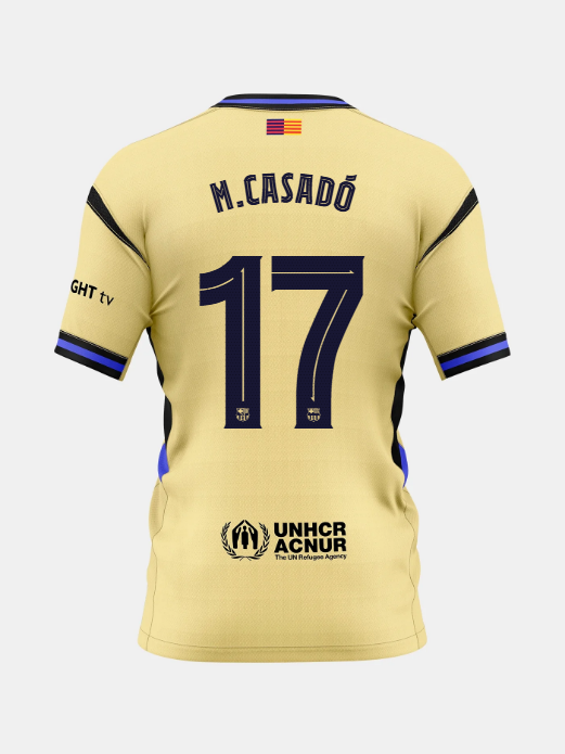 M. CASADÓ | Conjunto Niño/a Pequeño/a segunda equipación 25/26 FC Barcelona x Kobe Bryant