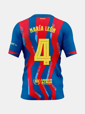 MARÍA LEÓN |Conjunt quart equipament 25/26 FC Barcelona - Nen/a Petit/a