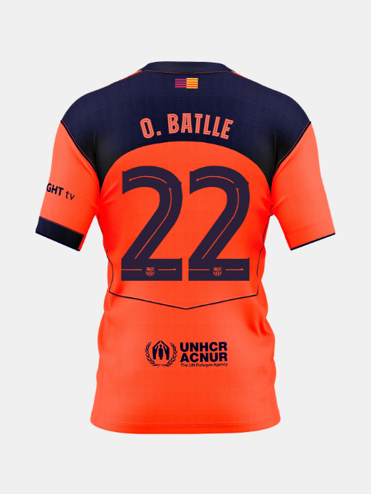 O. BATLLE | Younger kids third kit 25/26 FC Barcelona T90