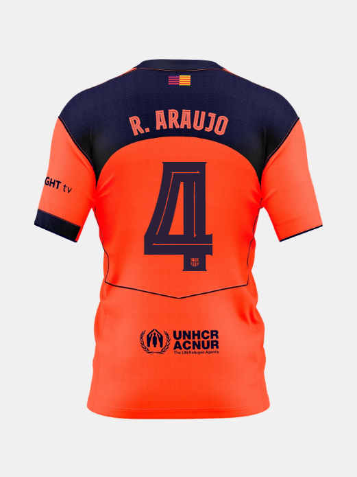 R. ARAUJO | Younger kids third kit 25/26 FC Barcelona T90
