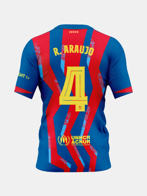 R. ARAUJO | Younger kids fourth kit FC Barcelona 25/26 – Barça