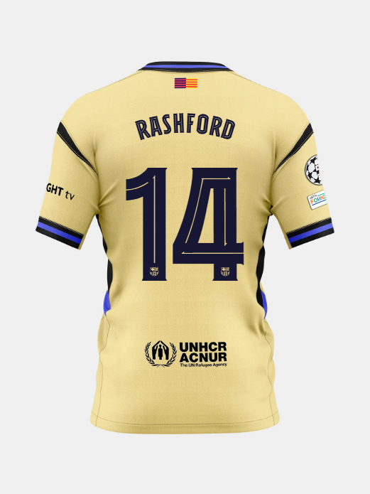 RASHFORD | Conjunto Niño/a Pequeño/a Segunda equipación 25/26 FC Barcelona x Kobe Bryant