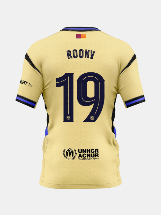 ROONY | Younger kids away kit 25/26 FC Barcelona x Kobe Bryant