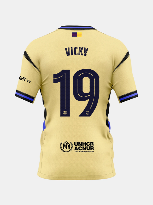 VICKY | Conjunto Niño/a Pequeño/a segunda equipación 25/26 FC Barcelona x Kobe Bryant