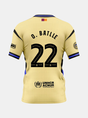 O. BATLLE | Liga F Maillot femme extérieur 25/26 FC Barcelona x Kobe Bryant