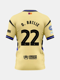 O. BATLLE | UWCL Camiseta mujer segunda equipación 25/26 FC Barcelona x Kobe Bryant