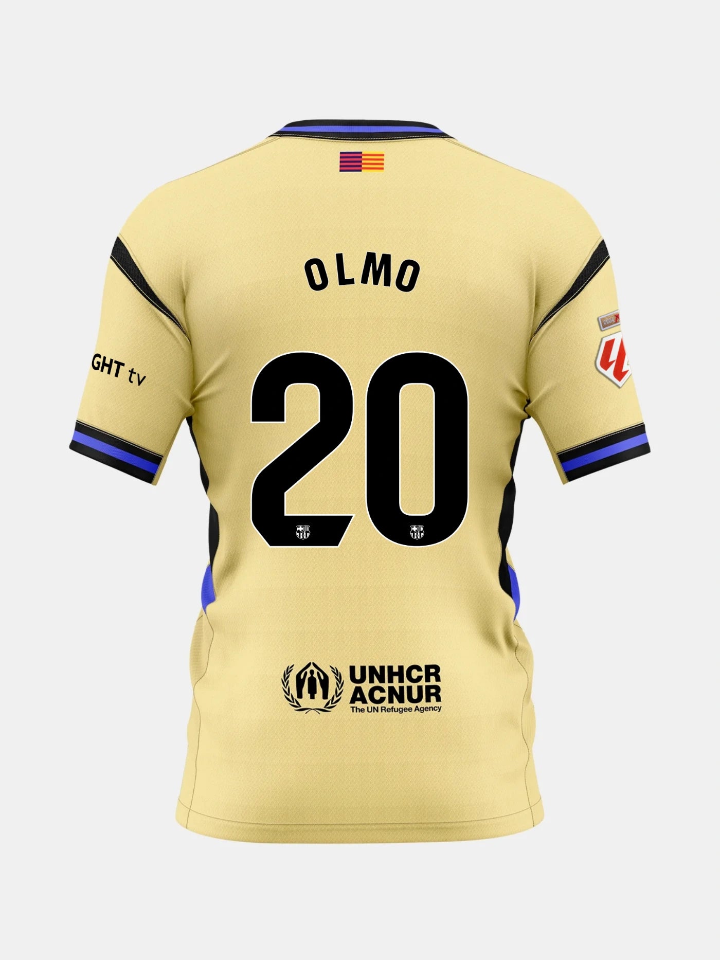 DANI OLMO | La Liga Junior away jersey 25/26 FC Barcelona x Kobe Bryant