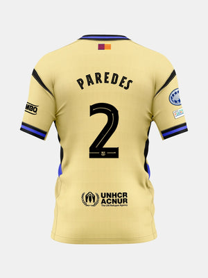 PAREDES | UWCL Maillot femme extérieur 25/26 FC Barcelona x Kobe Bryant