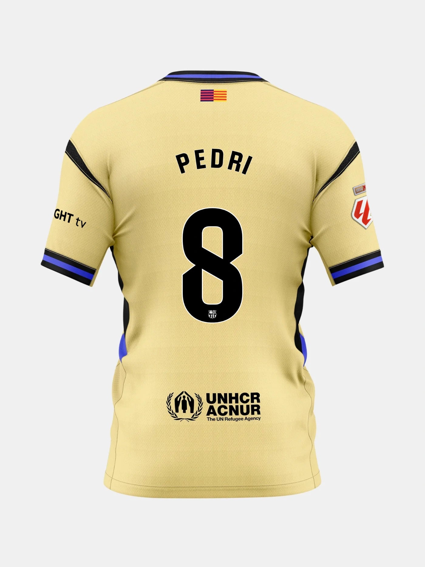 PEDRI | La Liga Camiseta hombre segunda equipación 25/26 FC Barcelona x Kobe Bryant