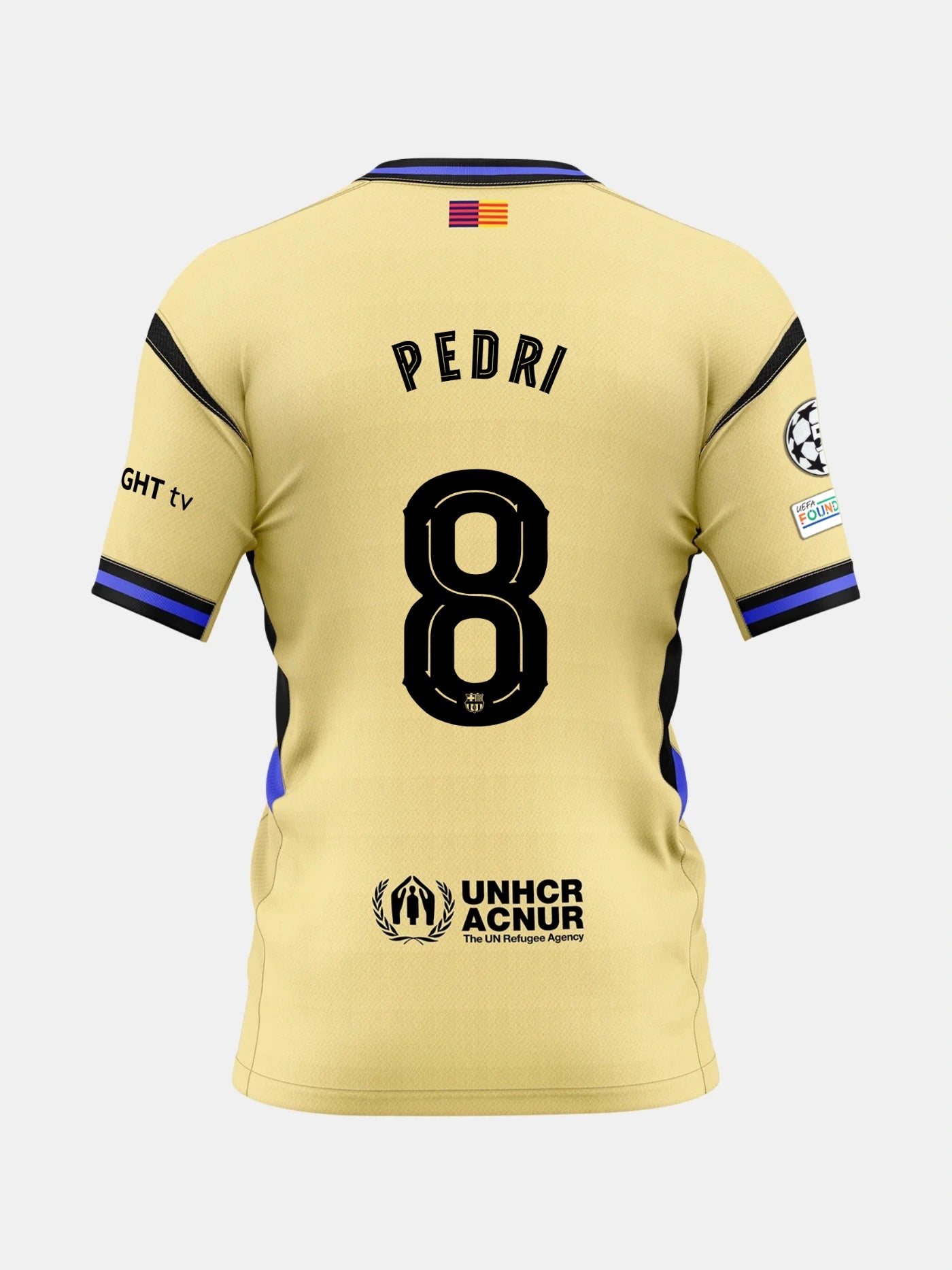 PEDRI | UCL Samarreta  segon equipament 25/26 FC Barcelona x Kobe Bryant