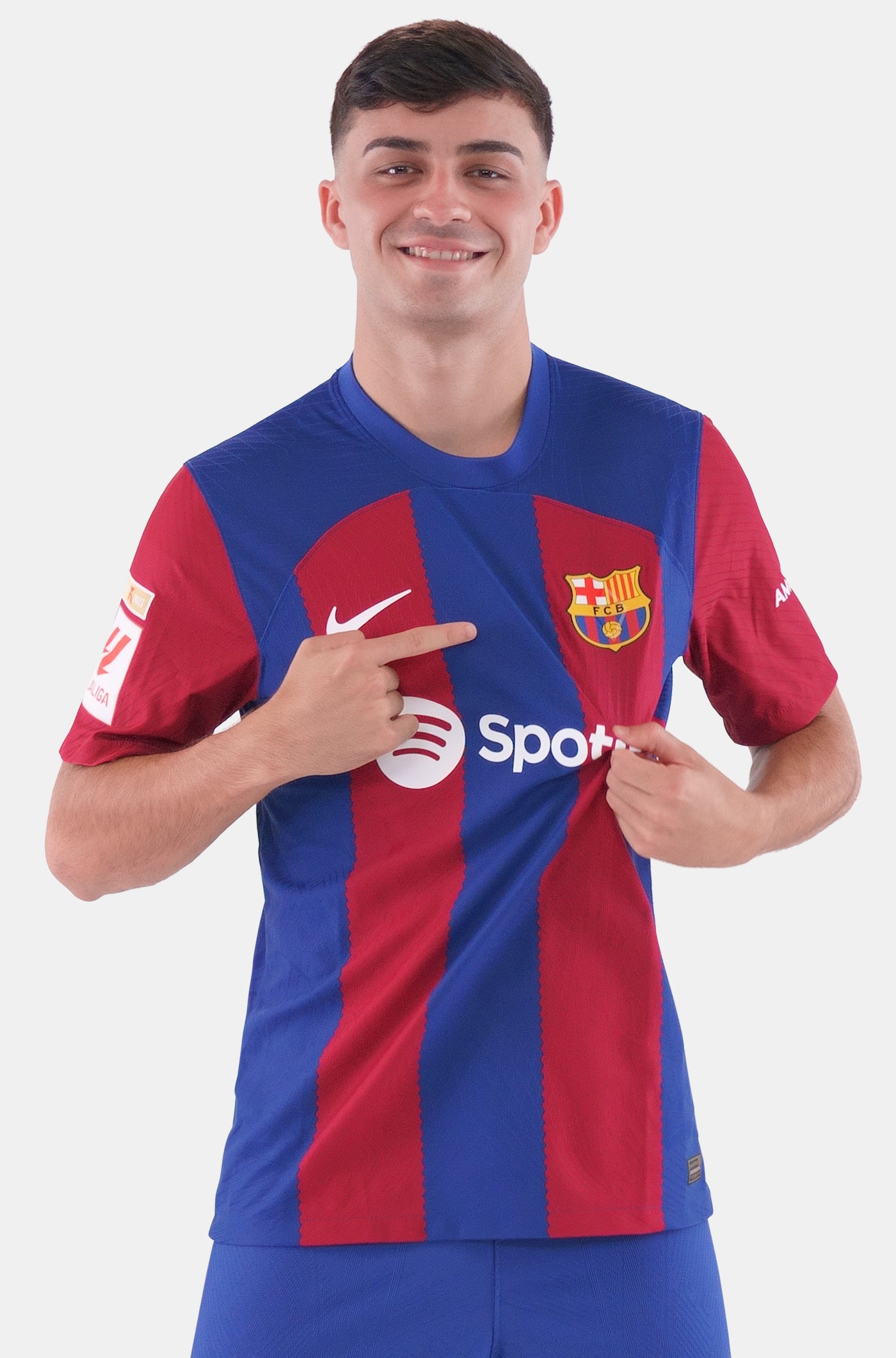 LFP FC Barcelona home shirt 23/24 Player's Edition - PEDRI