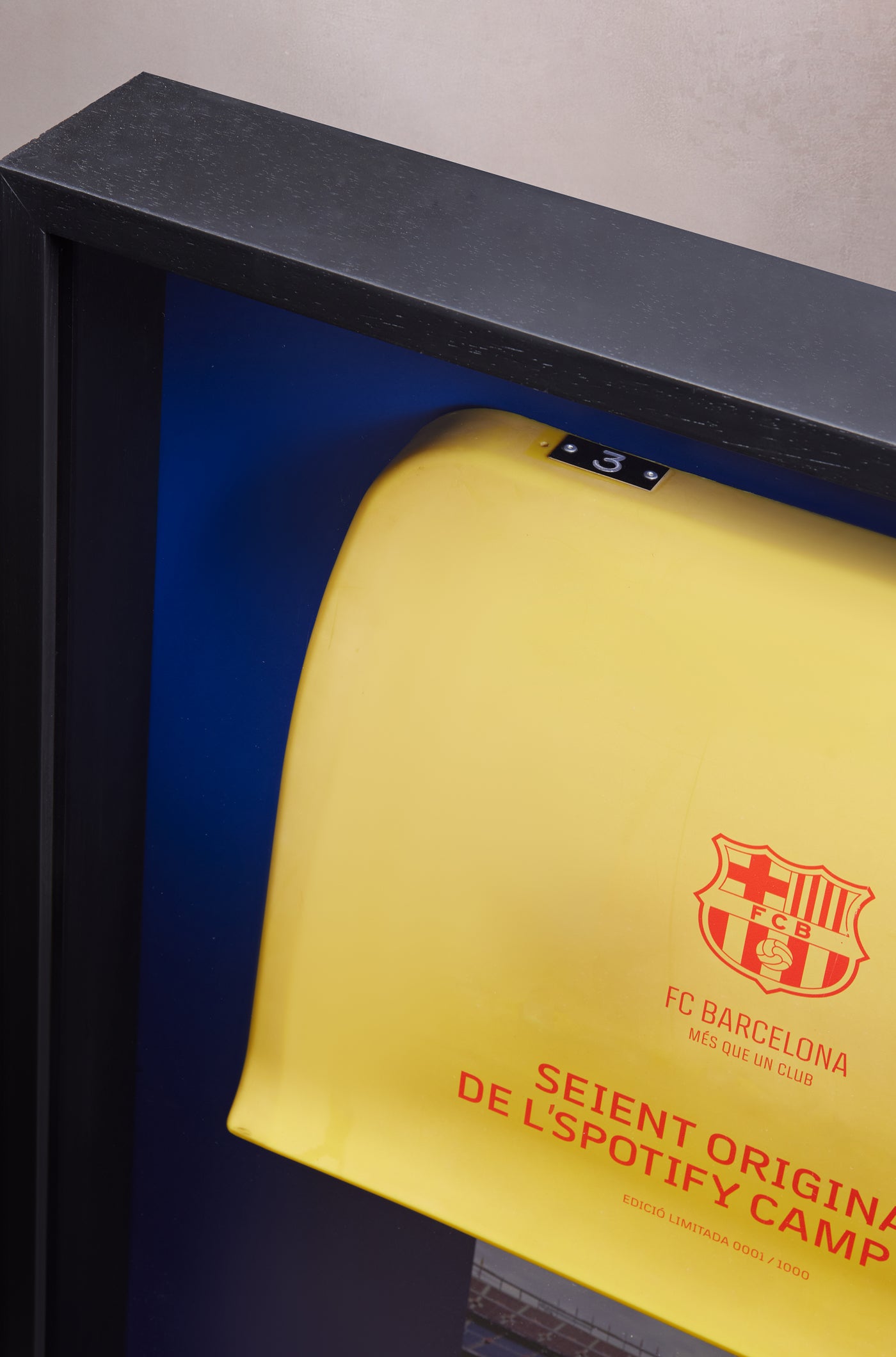 Limited Edition - 'Més que un Club' Spotify Camp Nou Seat - LATE DELIVERY