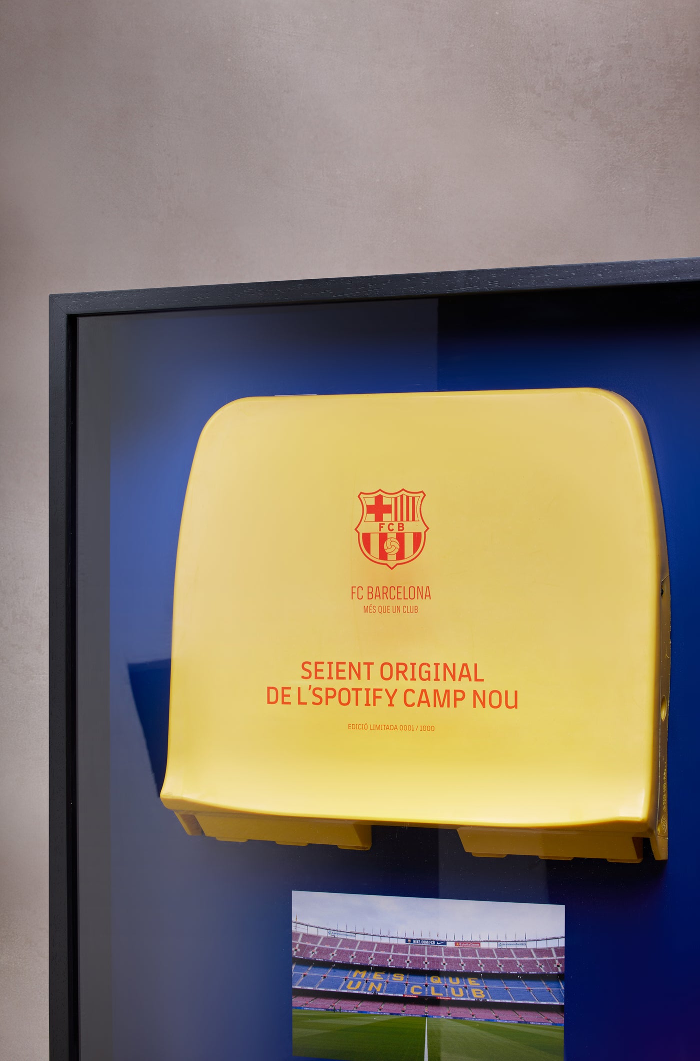 Édition limitée - Siège "Més que un Club" Spotify Camp Nou - LIVRAISON RETARDEÉ