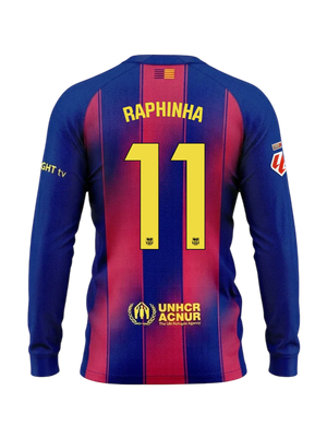 RAPHINHA | La Liga Heimtrikot Herren 25/26 FC Barcelona Long-sleeve