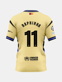 RAPHINHA | UCL Camiseta hombre segunda equipación 25/26 FC Barcelona x Kobe Bryant