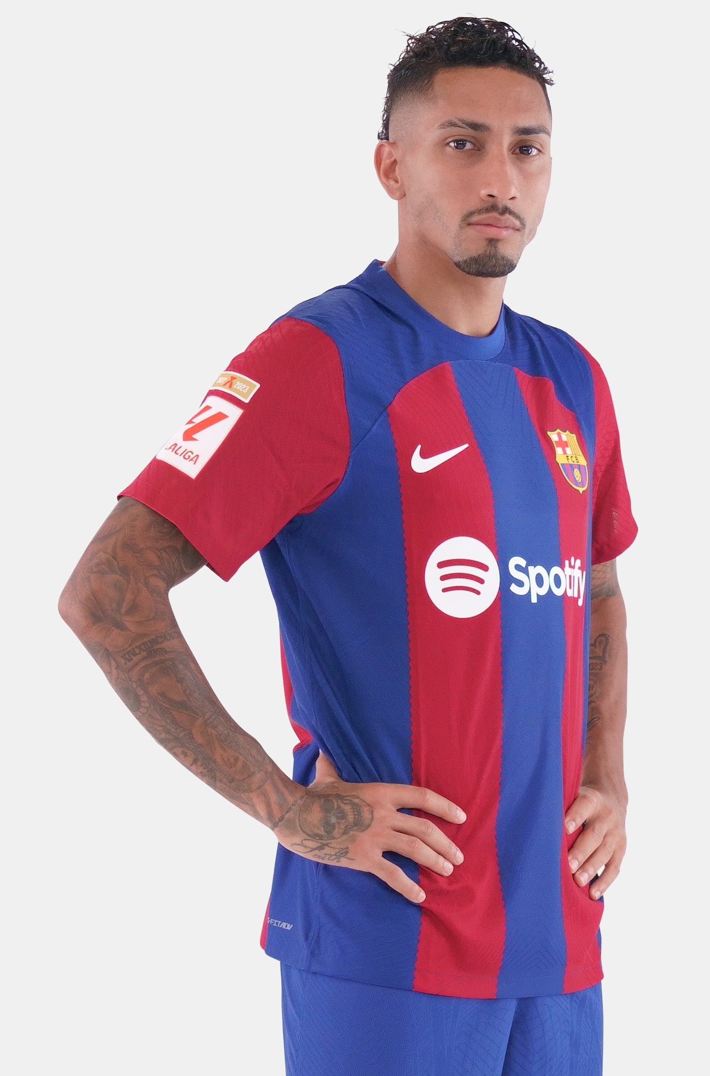 LFP FC Barcelona home shirt 23/24 Player's Edition - RAPHINHA