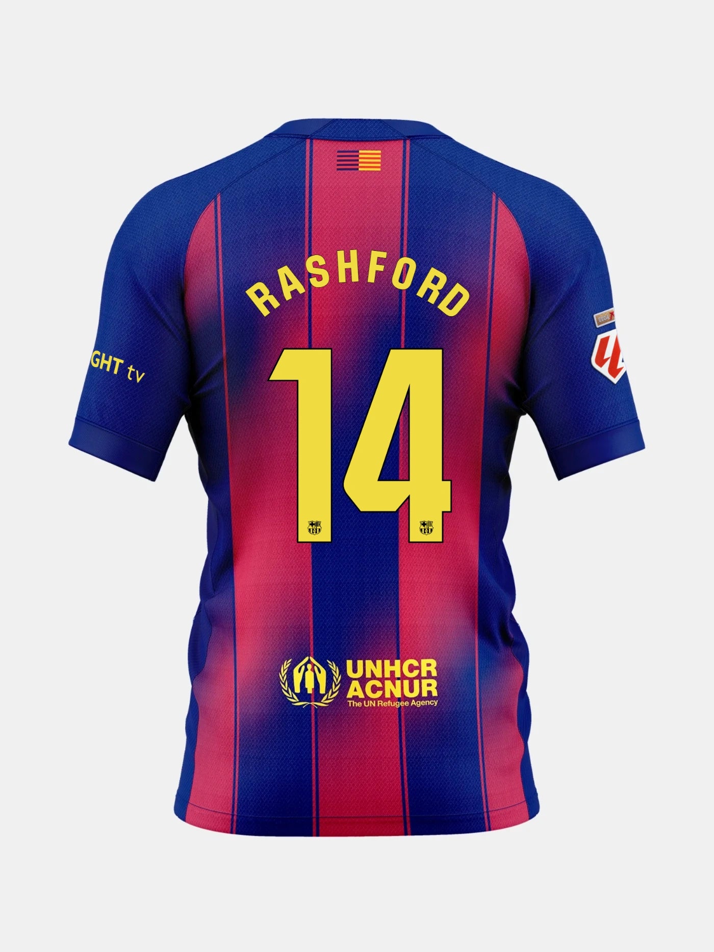 RASHFORD｜ラ・リーガ ジュニア用ホームユニフォーム 2025/26 FCバルセロナ