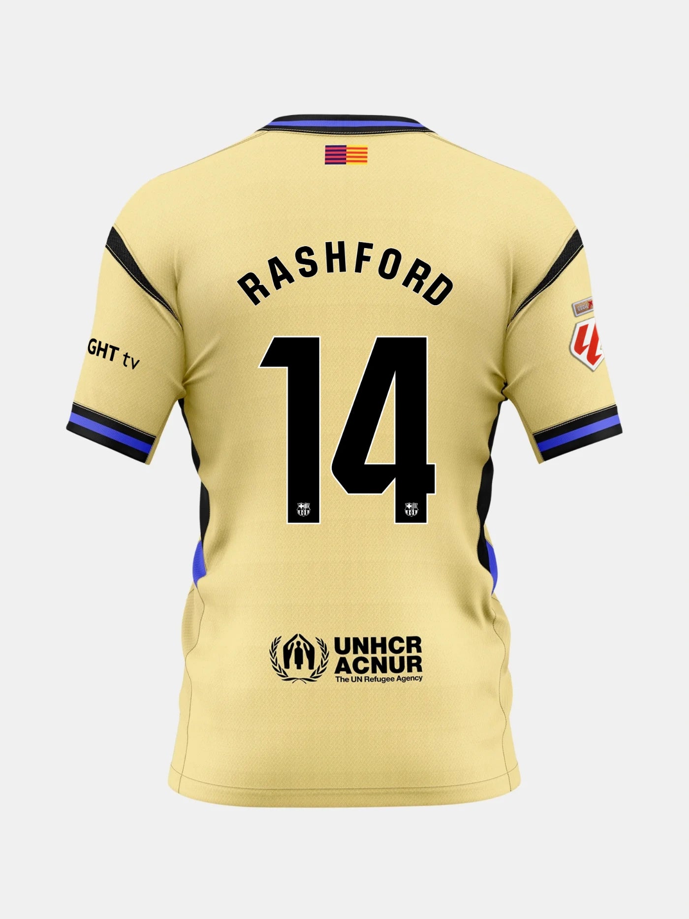 RASHFORD｜ラ・リーガ ジュニア用アウェイユニフォーム 2025/26 FCバルセロナ × コービー・ブライアント