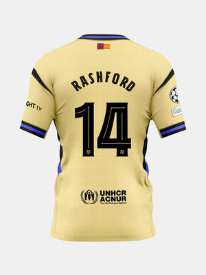 RASHFORD | Maillot extérieur UCL junior 25/26 FC Barcelone x Kobe Bryant - Édition Joueur