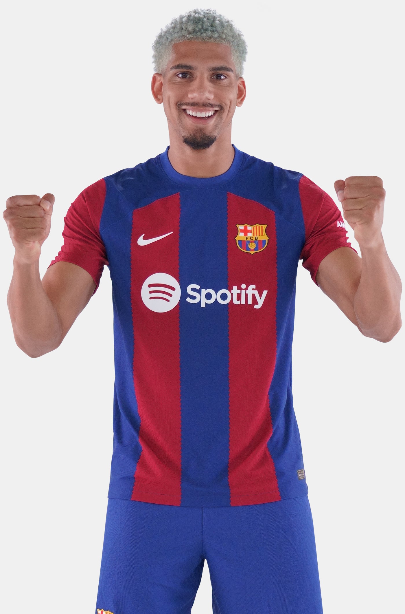 UCL Camiseta 1ª equipación FC Barcelona 23/24 Edición Jugador - R. ARAUJO