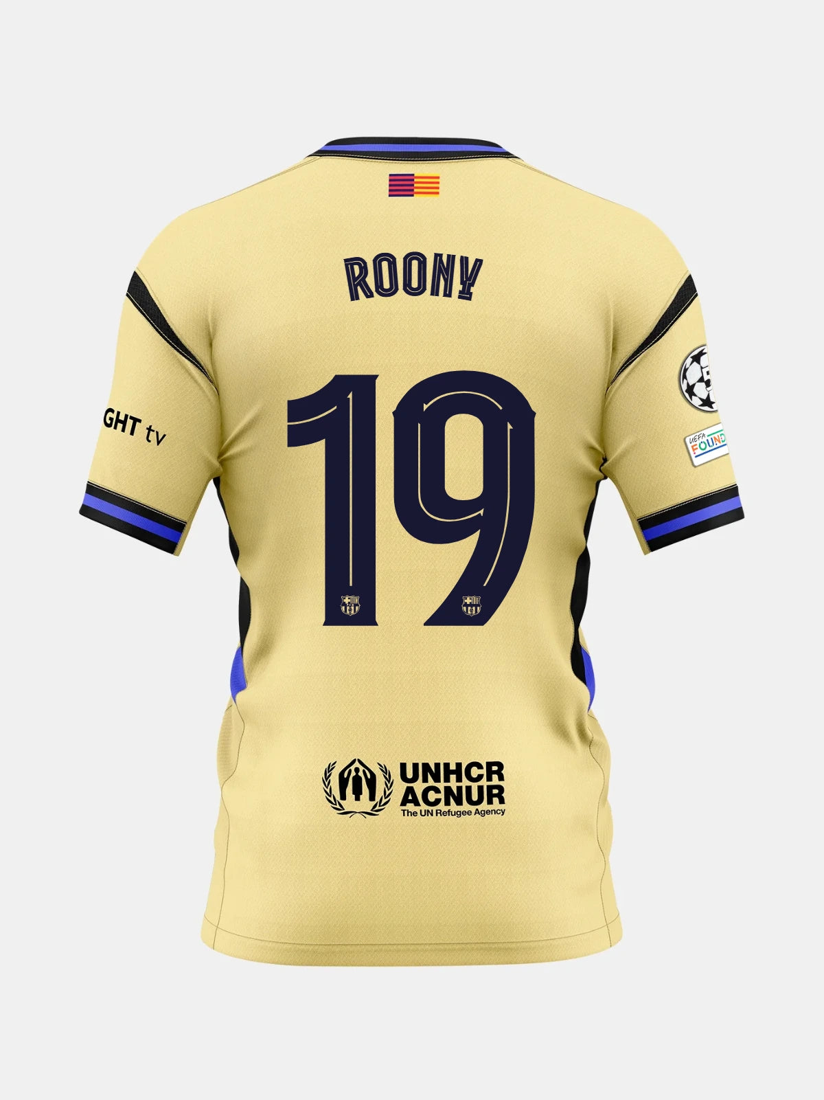 ROONY | UCL Junior away jersey 25/26 FC Barcelona x Kobe Bryant