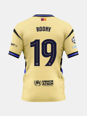 ROONY | UCL Junior away jersey 25/26 FC Barcelona x Kobe Bryant