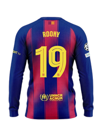 ROONY | UCL Men's home jersey 25/26 FC Barcelona Long-sleeve