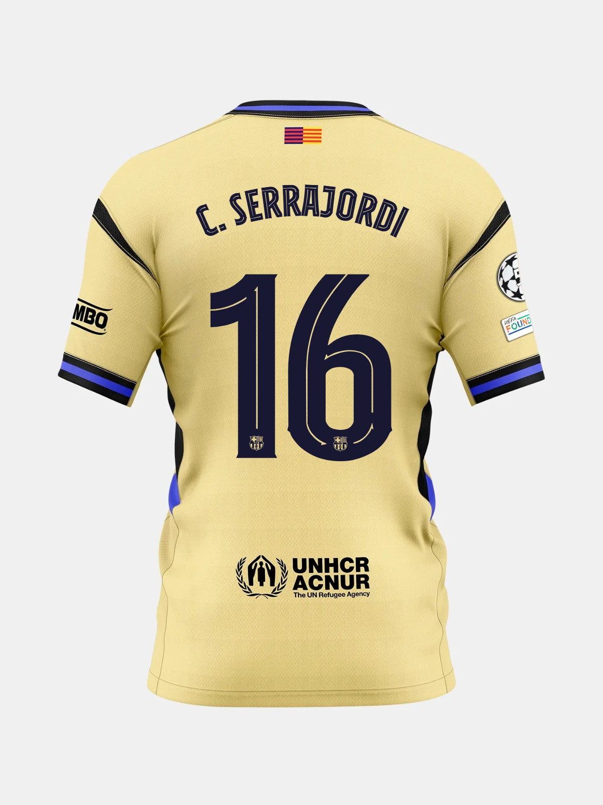 SERRAJORDI | UWCL Women's away jersey 25/26 FC Barcelona x Kobe Bryant