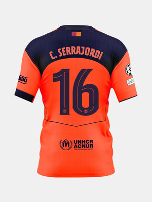 SERRAJORDI | UWCL Women's third jersey 25/26 FC Barcelona T90