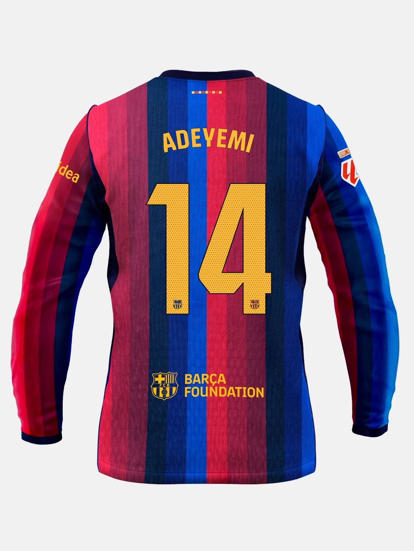 ADEYEMI | La Liga Men's home jersey 26/27 FC Barcelona - Long Sleeve