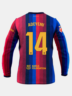 ADEYEMI | La Liga Men's home jersey 26/27 FC Barcelona - Long Sleeve