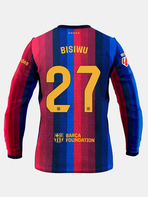 BISIWU | La Liga Men's home jersey FC Barcelona - Long Sleeve 26/27