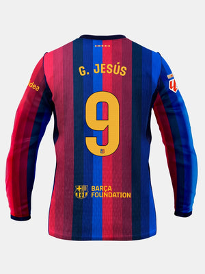 GABRIEL JESÚS | La Liga Maillot homme domicile 26/27 FC Barcelona - Manches longues